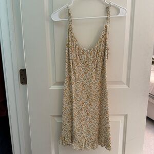 Reformation floral mini dress size small/6